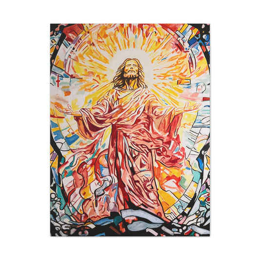 Jesus Christ Savior, Canvas Print