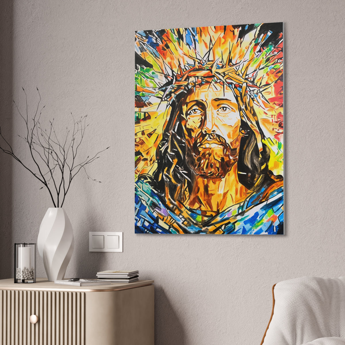 The Way, The Truth, and The Life, Canvas Print