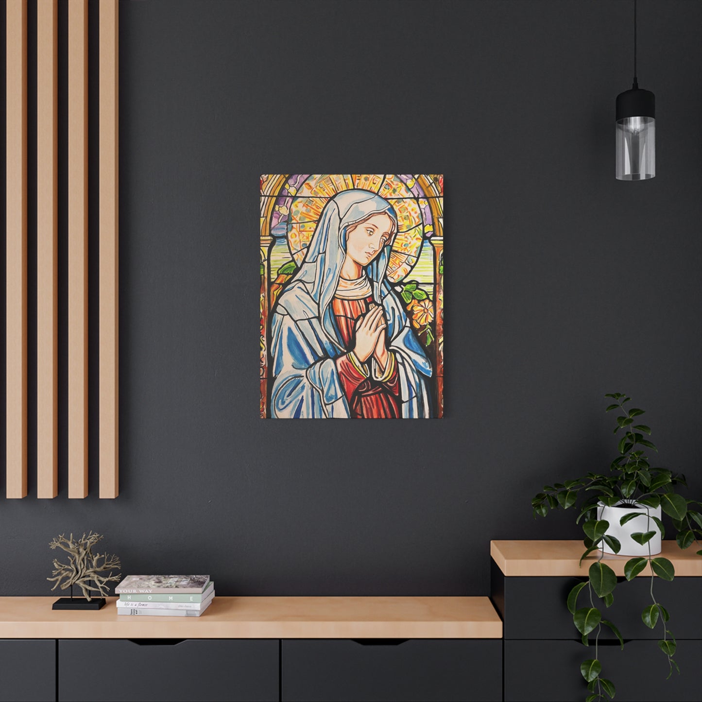 Mary Canvas Print by Warren Willowdale