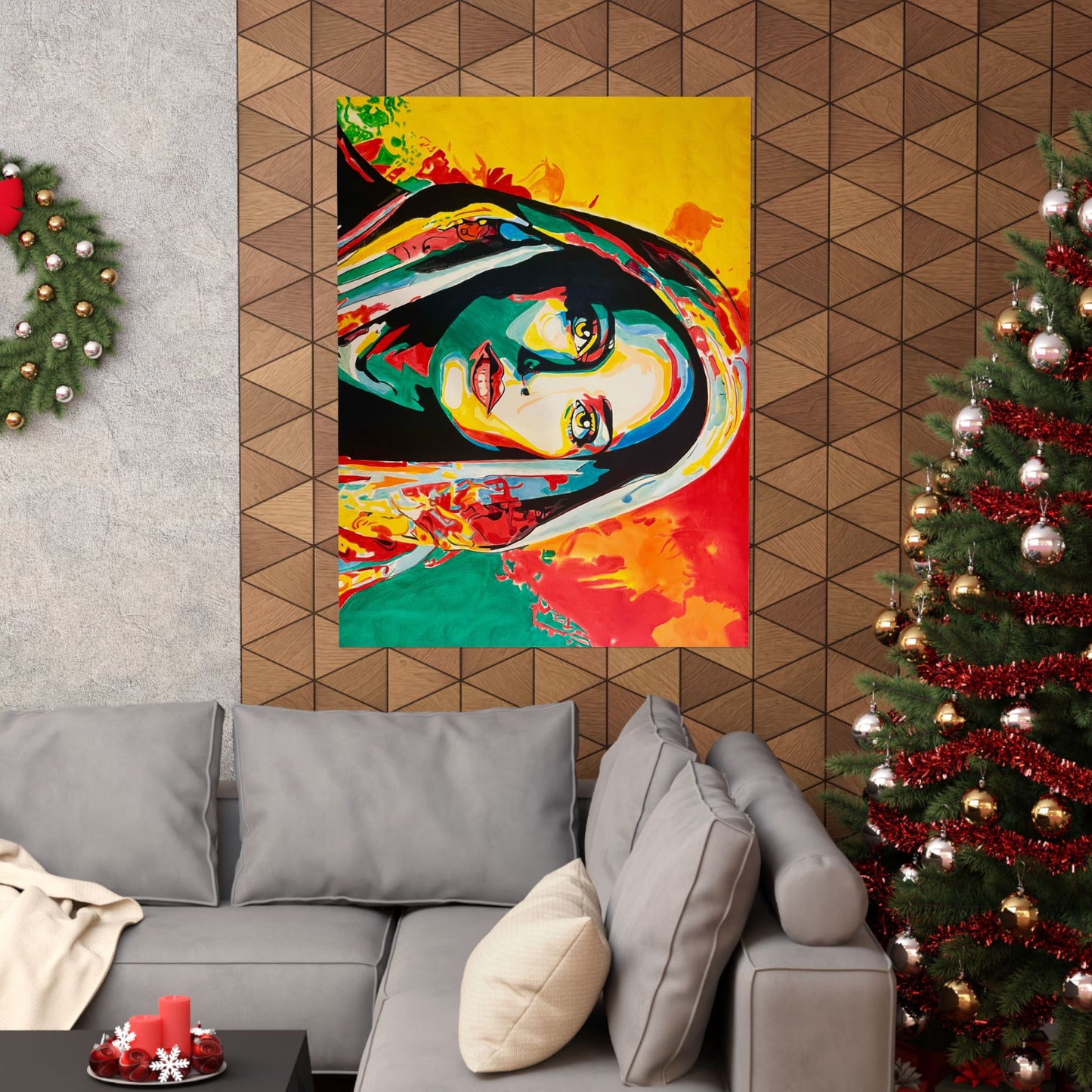 Mary Painting Poster