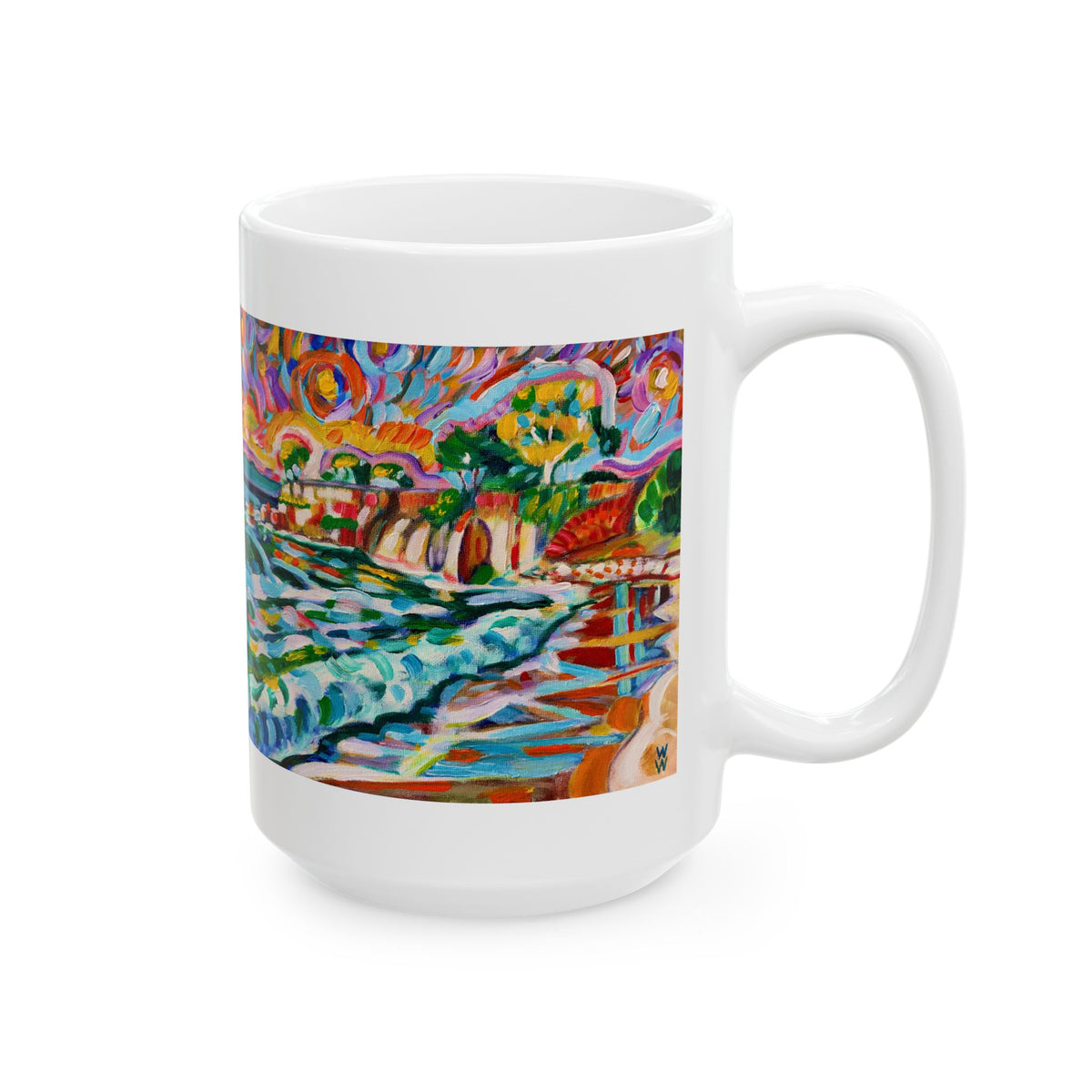 Leadbetter Beach Ceramic Mug