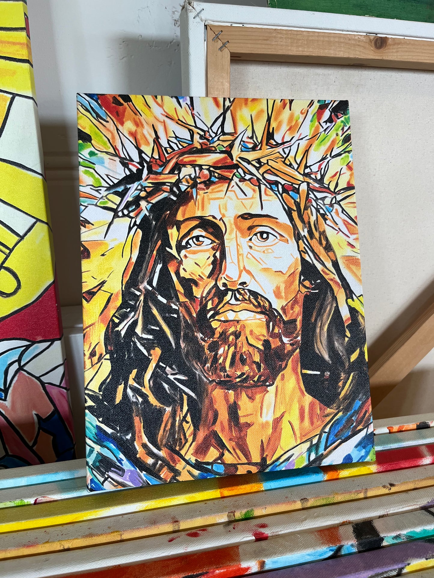 Jesus Christ Signed Canvas Print (2025)