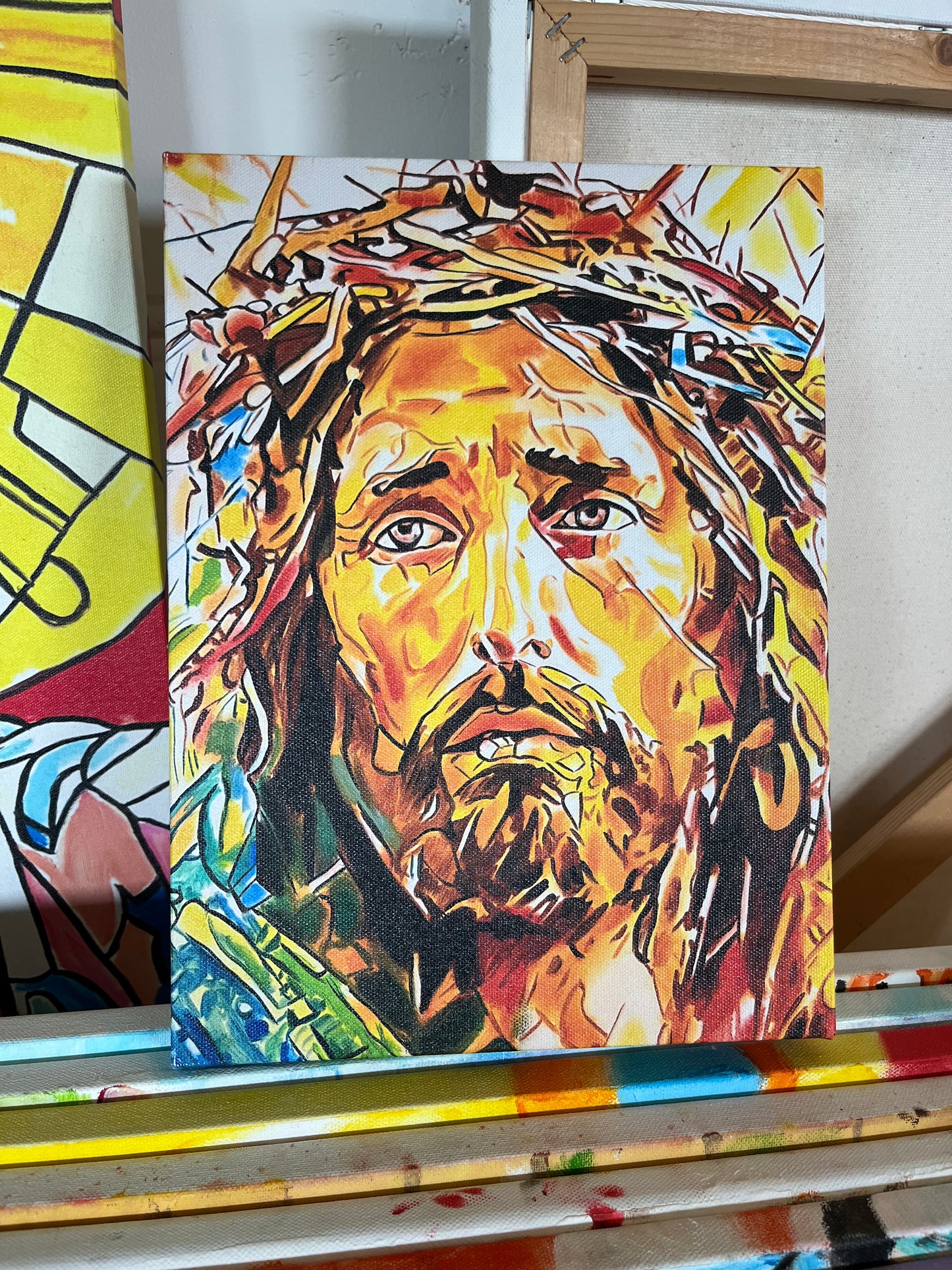 Jesus Christ Signed Canvas Print (2025)