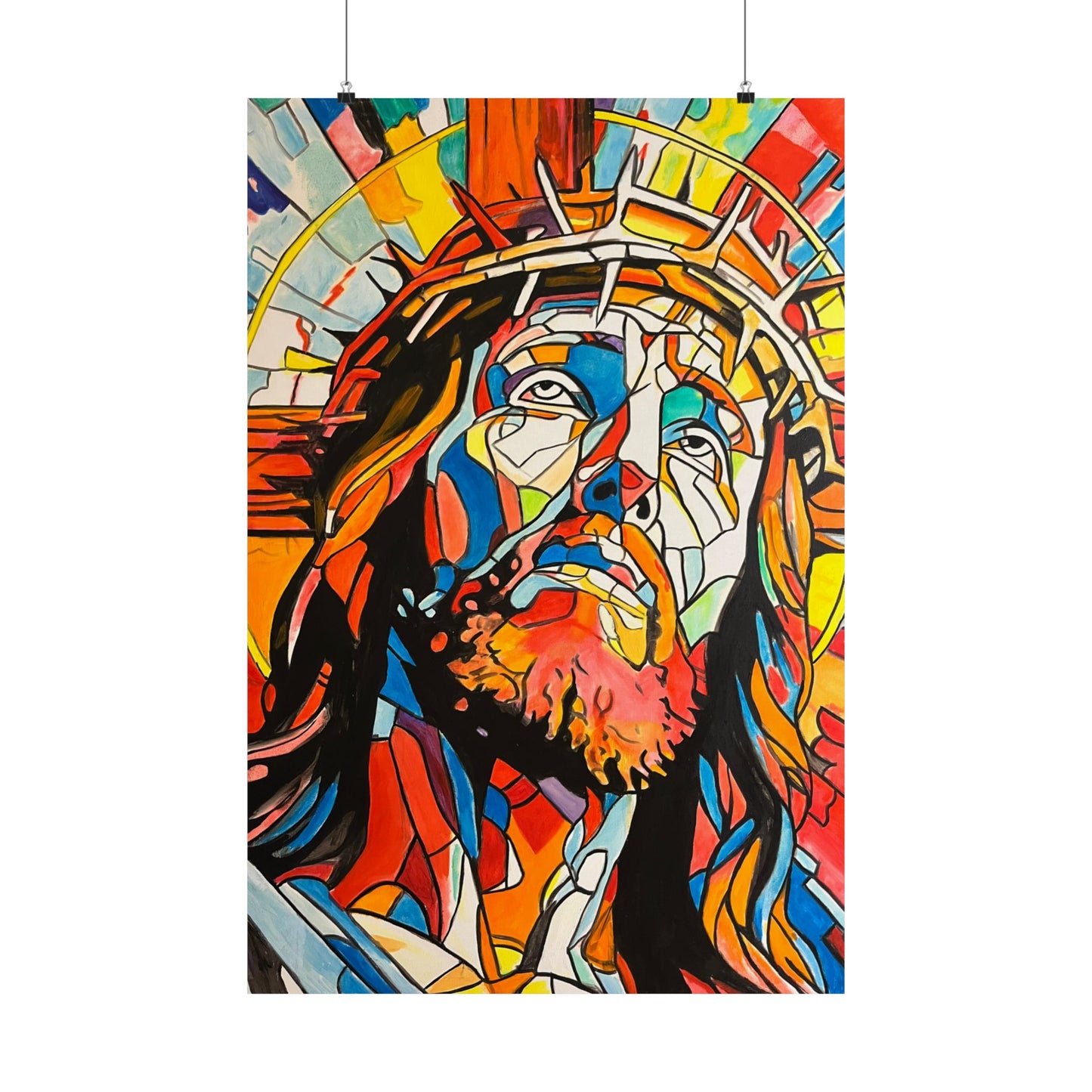 Jesus Christ Painting Poster