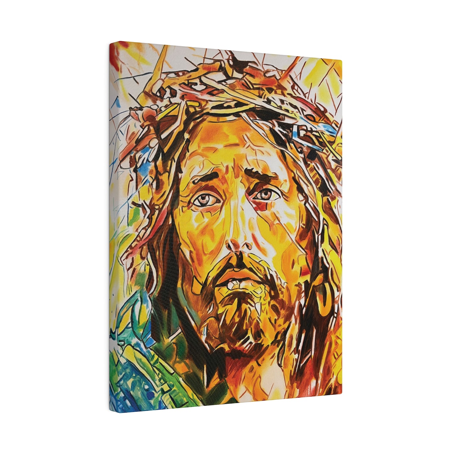 Jesus Christ Painting Canvas Print