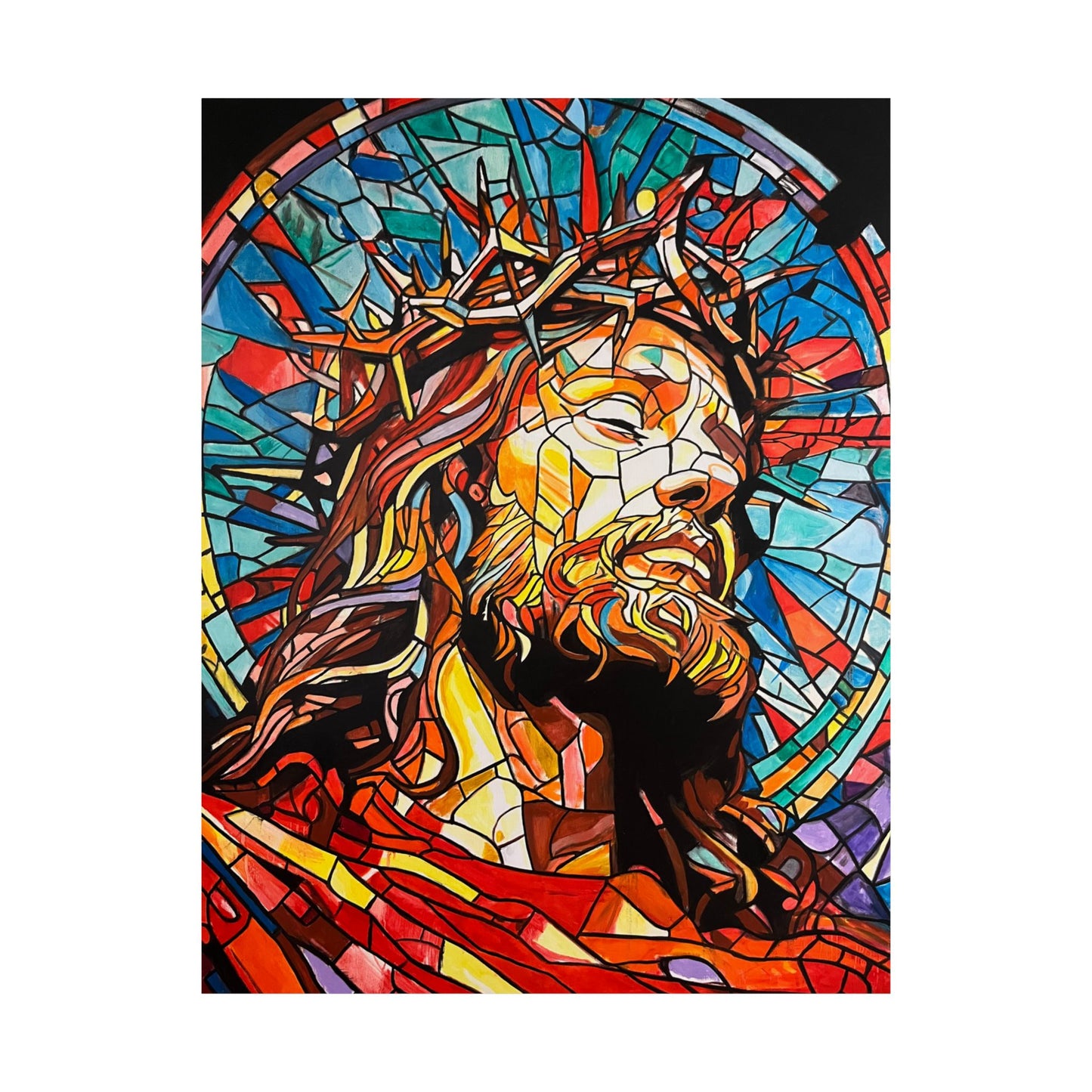 Jesus Christ Painting Poster