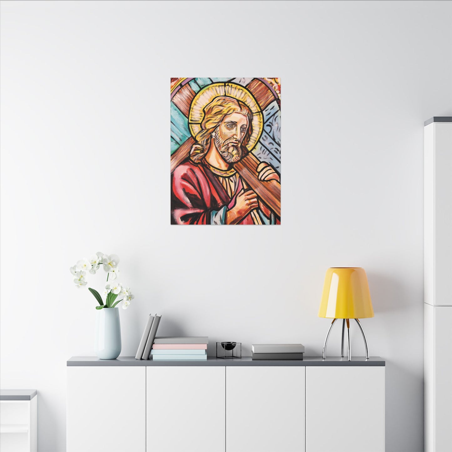Jesus Christ by Warren Willowdale - Canvas Print