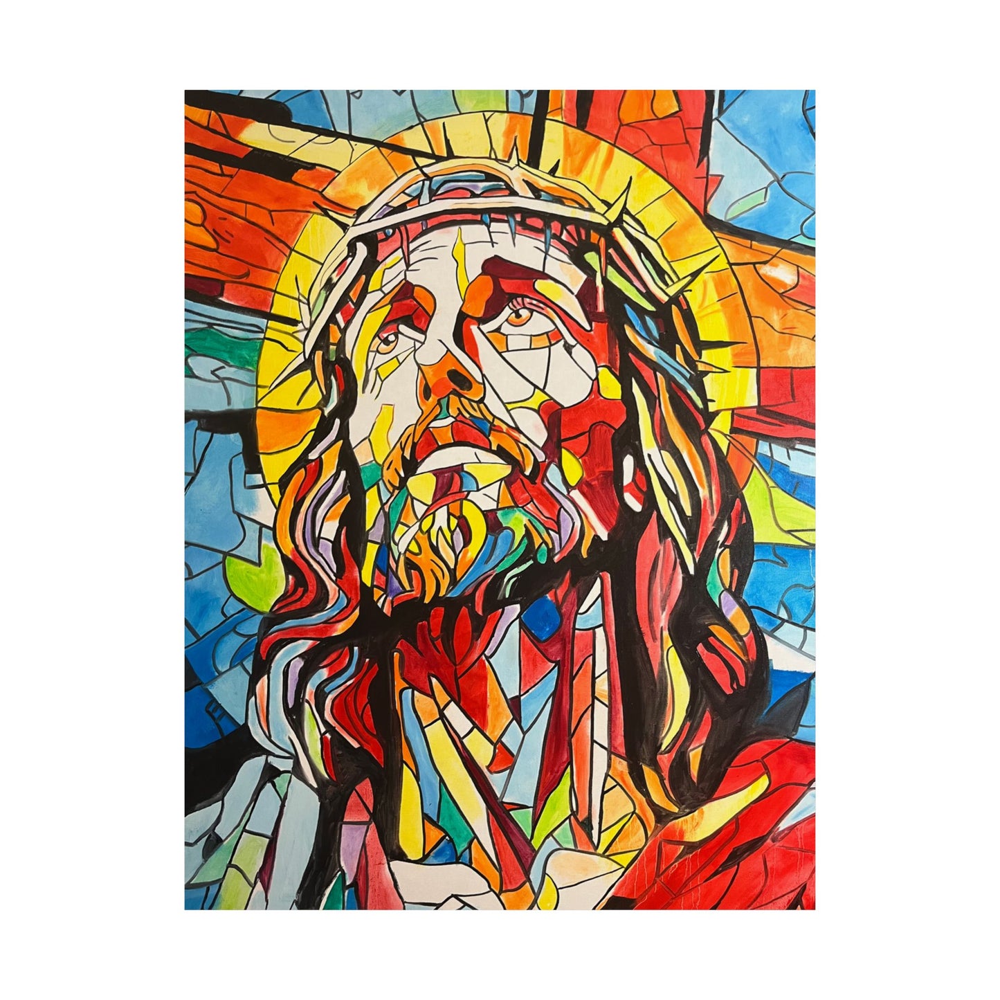 Jesus Christ Painting Poster