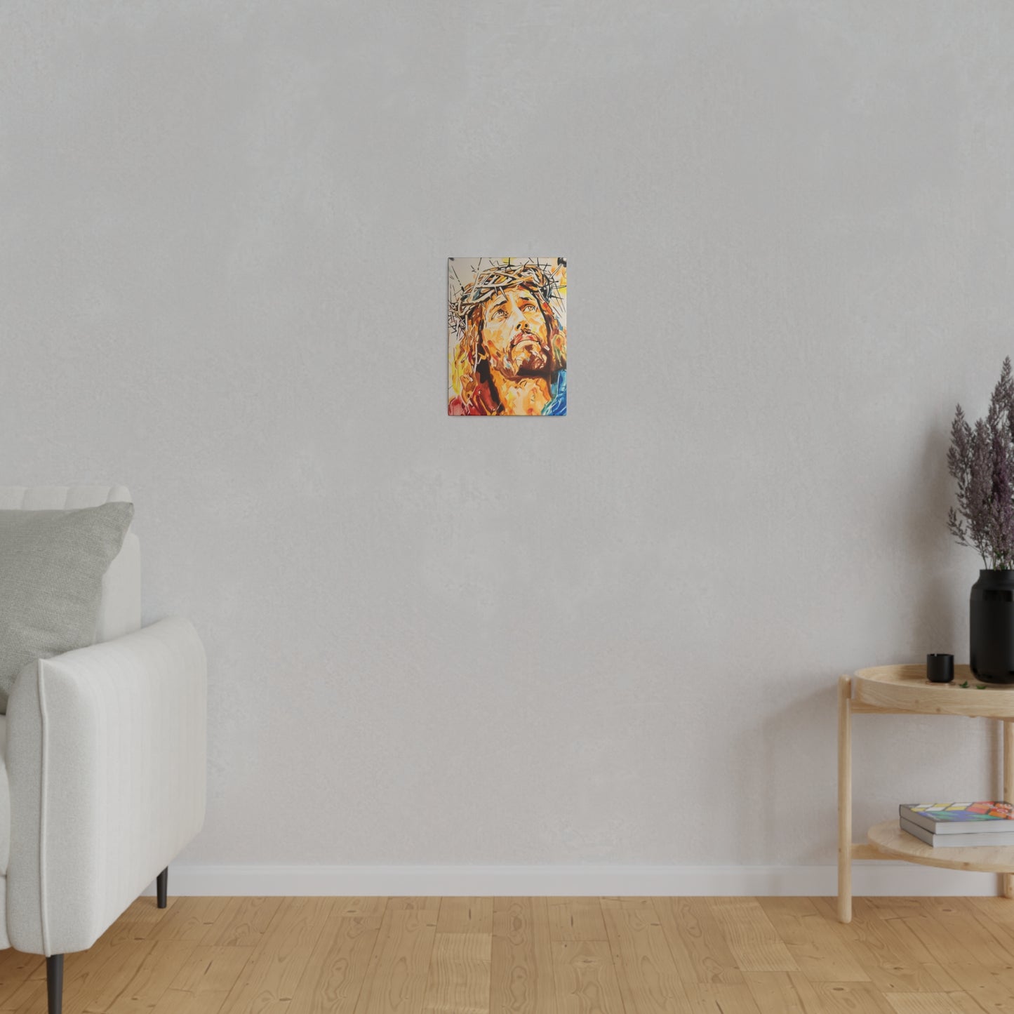 Jesus Christ Painting Canvas Print