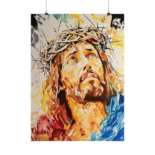 Jesus Painting Poster