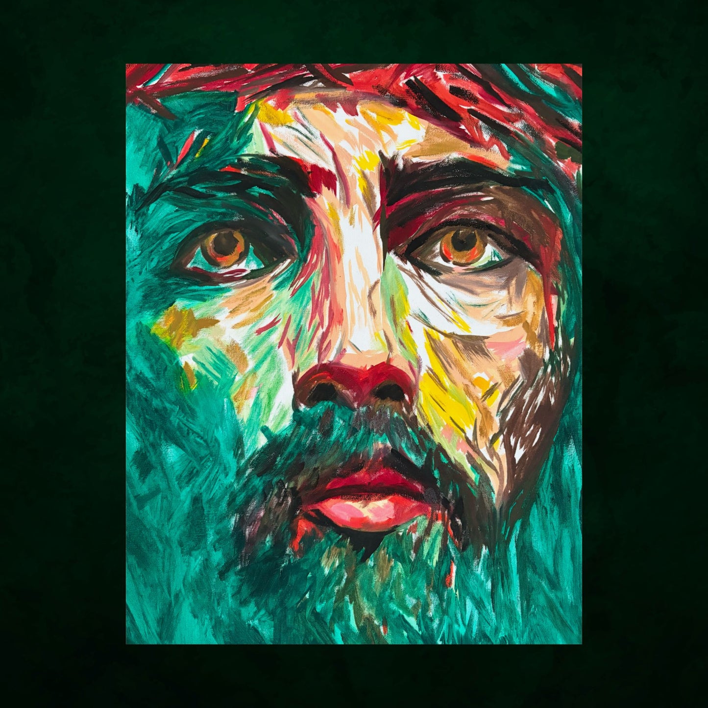 Jesus Christ by Wamantha — Museum-Grade Archival Art Print