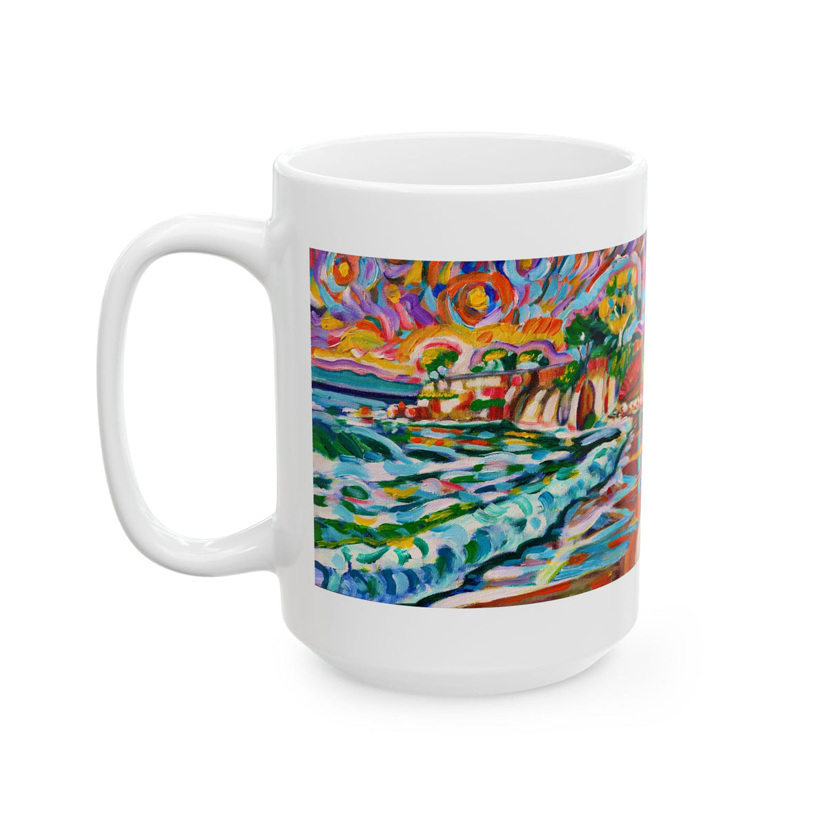 Leadbetter Beach Ceramic Mug