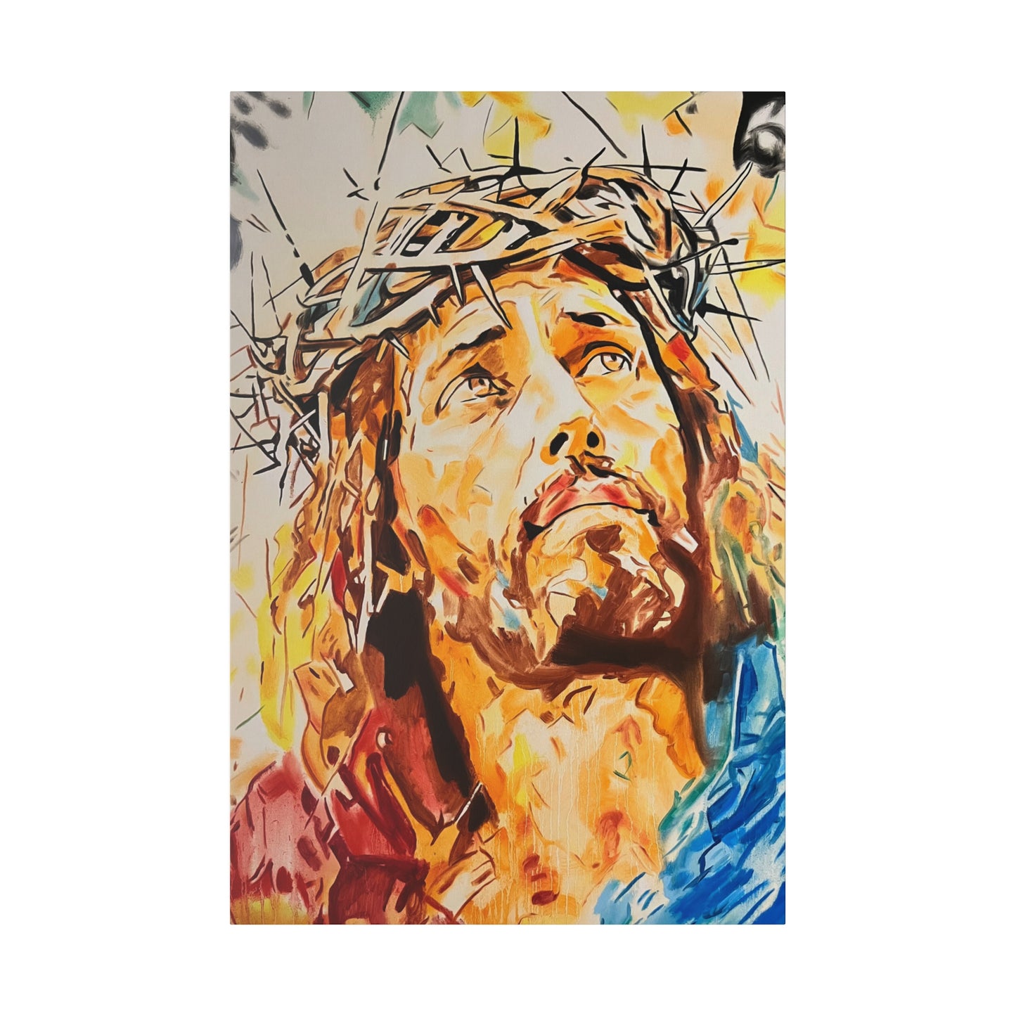 Jesus Christ Painting Canvas Print