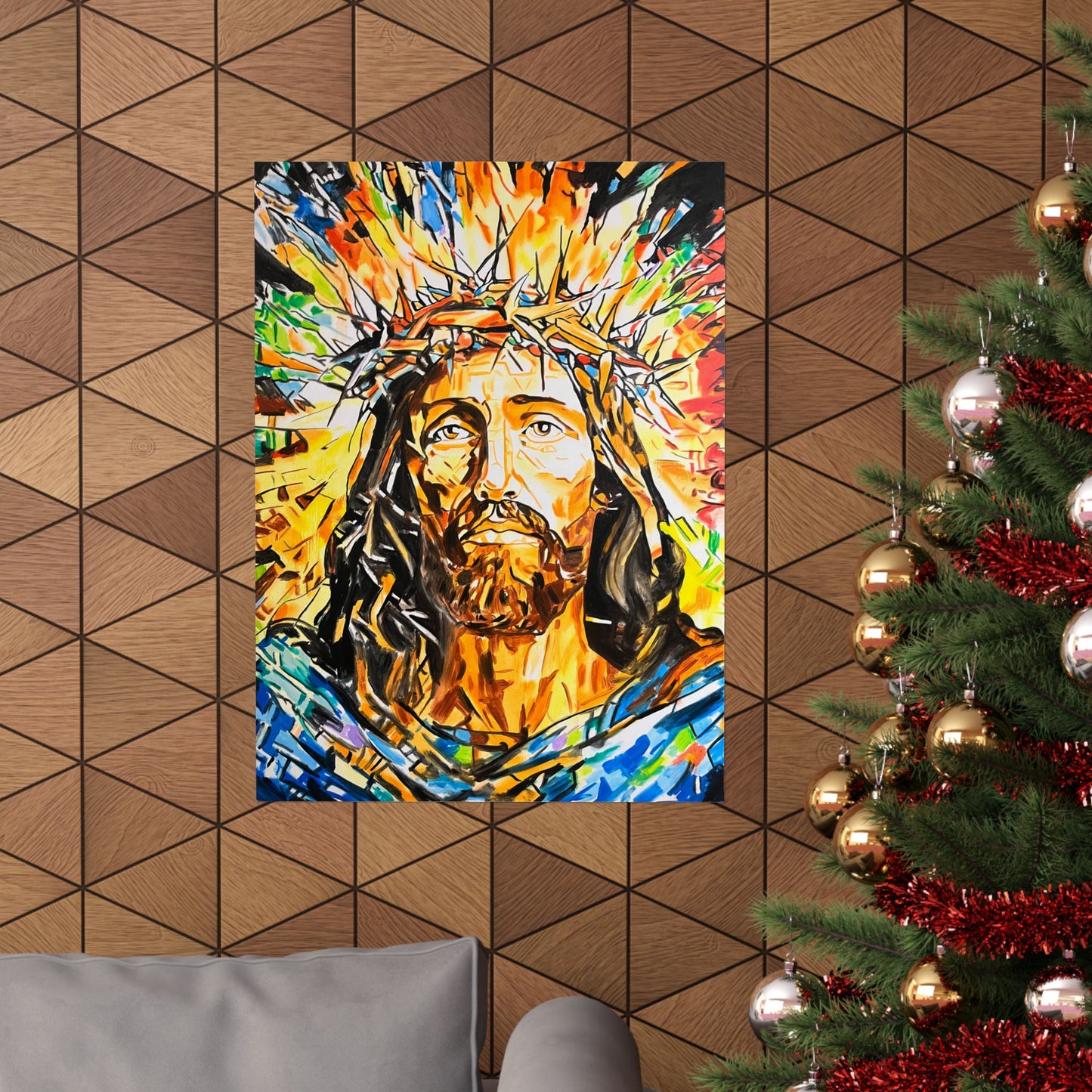 Jesus Christ Painting Poster