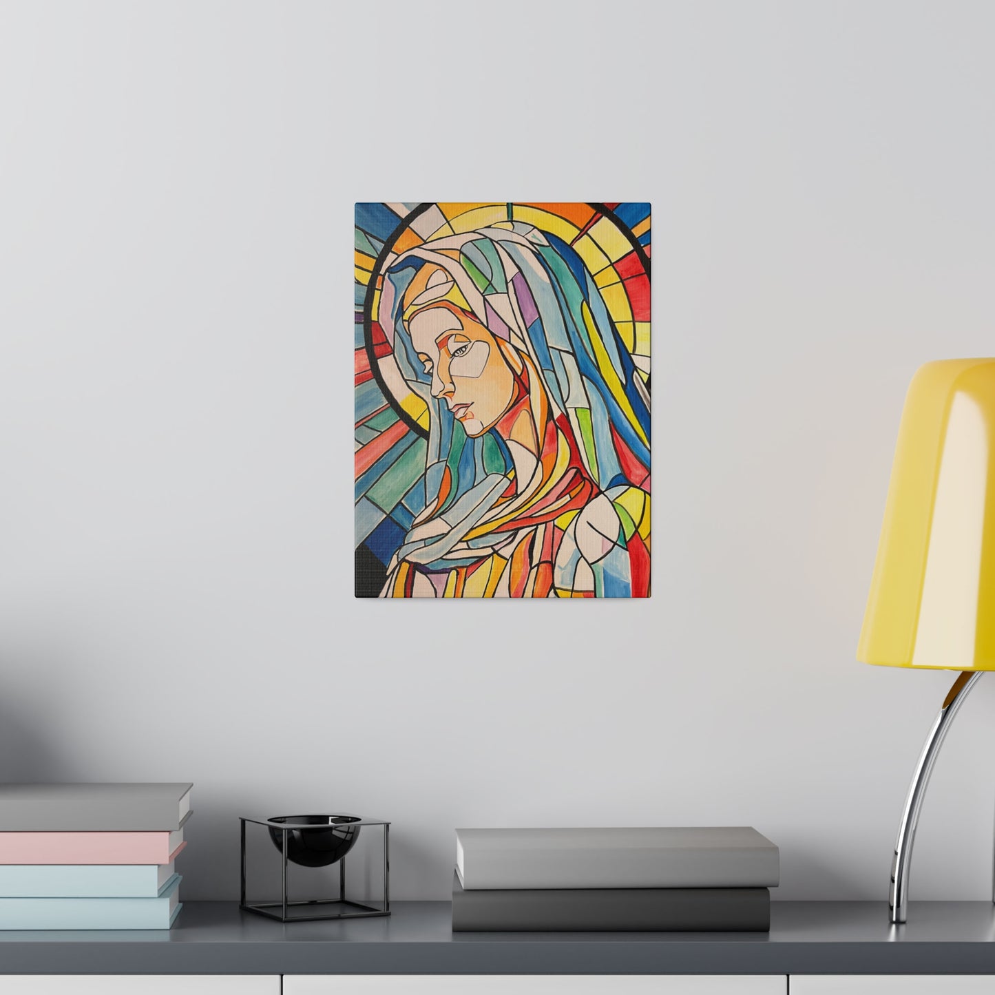 Mary Painting Canvas Print