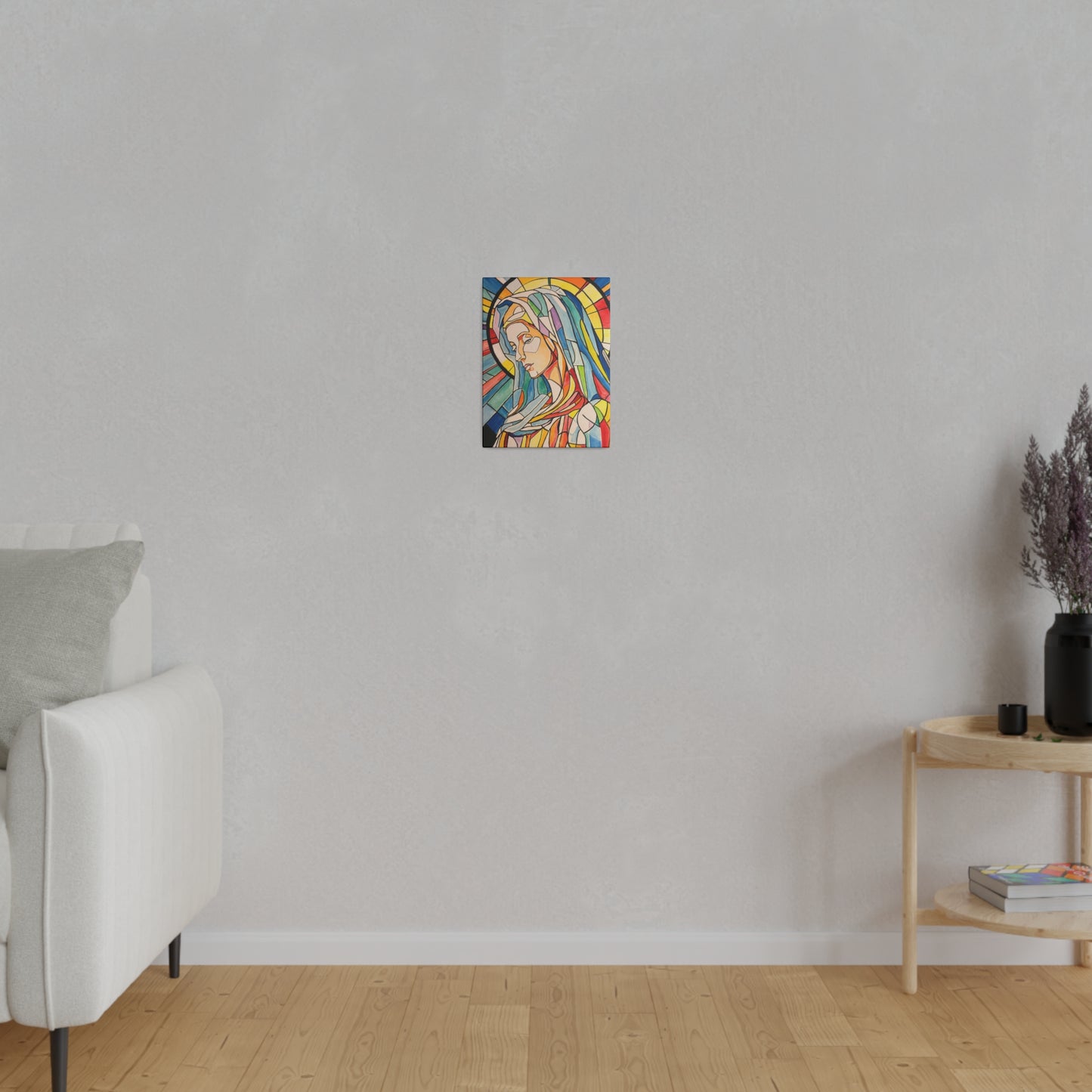 Mary Painting Canvas Print