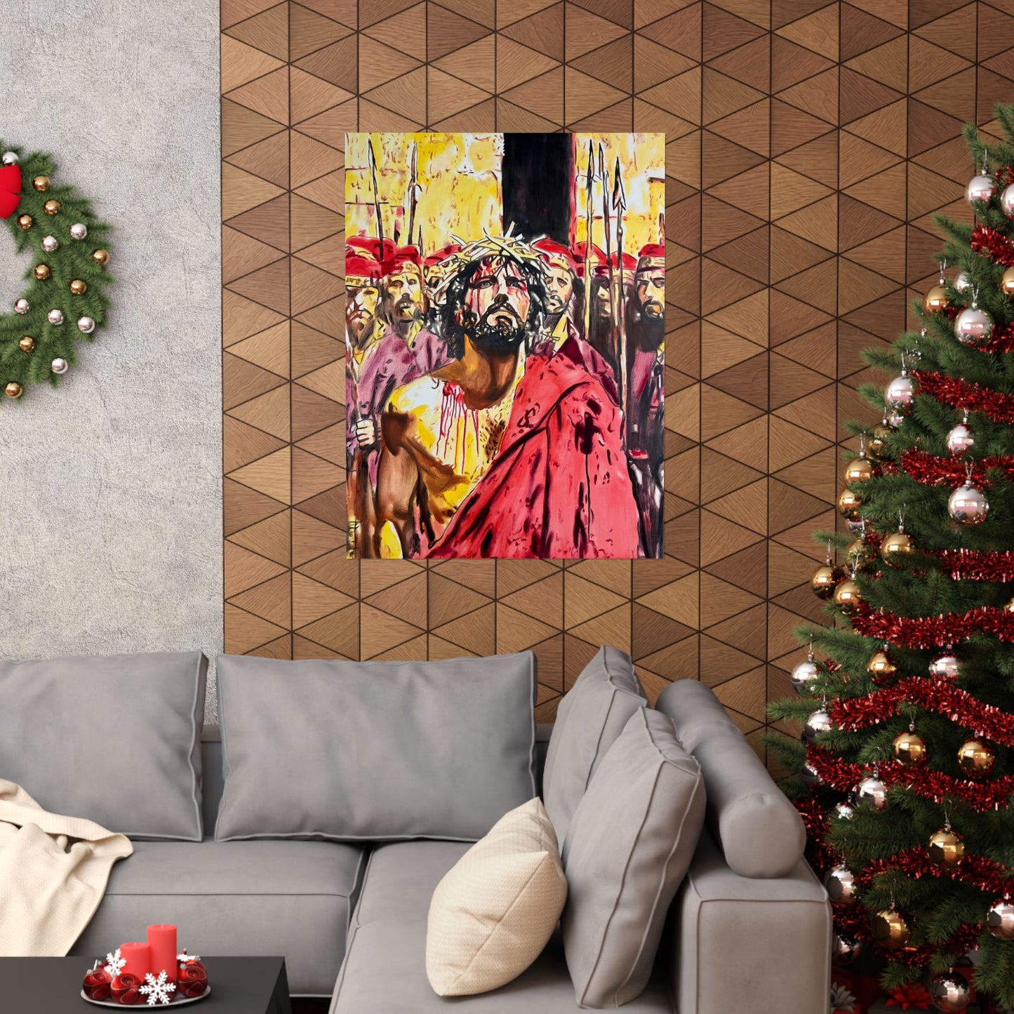 Jesus Christ Painting Poster