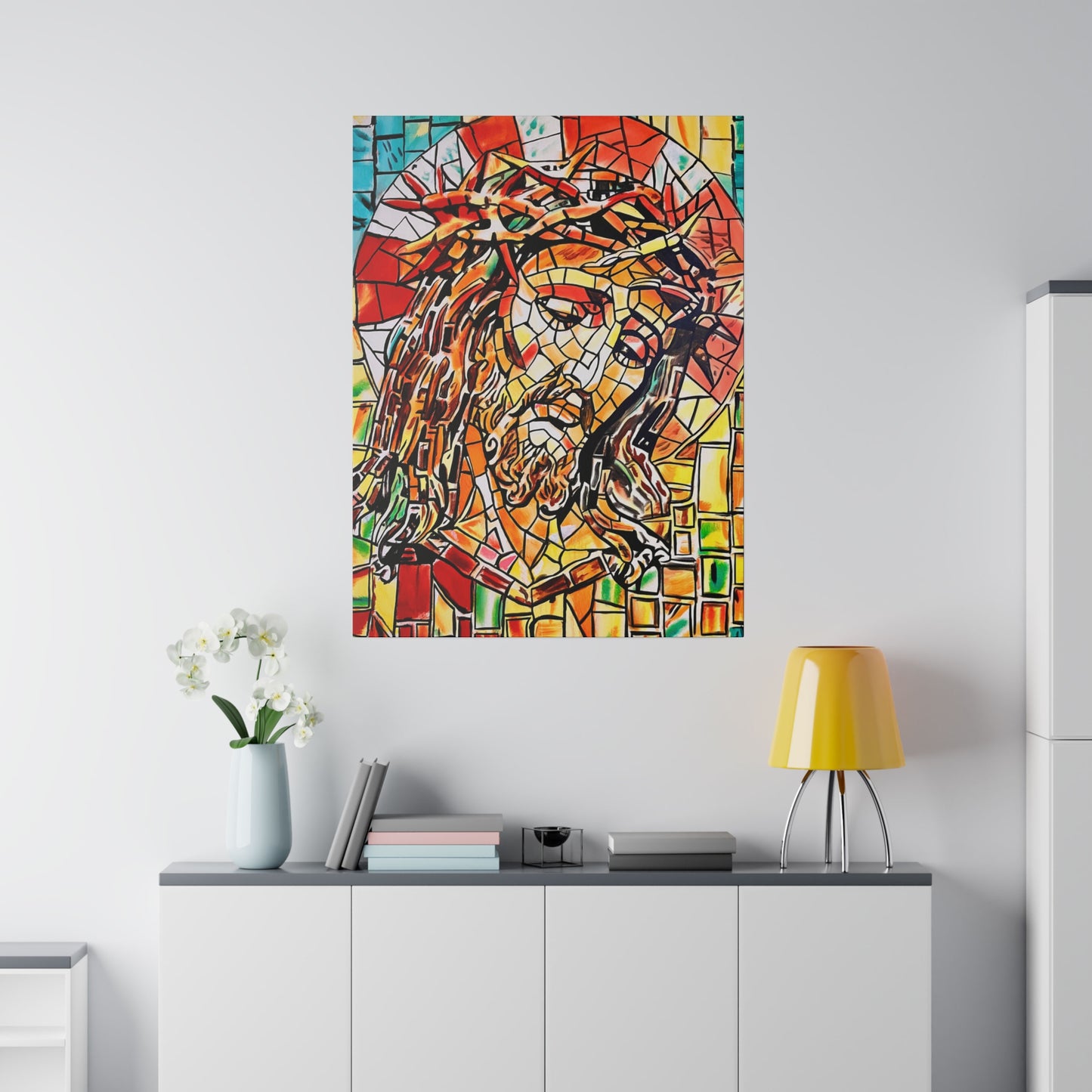 Jesus Christ Painting Canvas Print