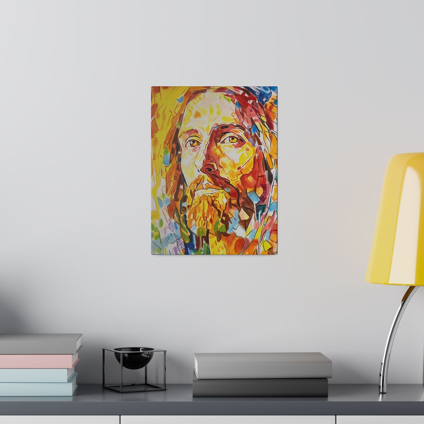 Jesus Christ Painting Canvas Print