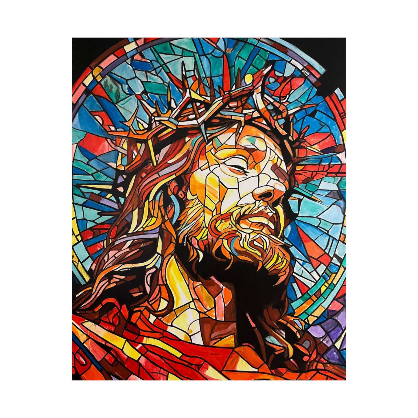 Jesus Christ Painting Poster