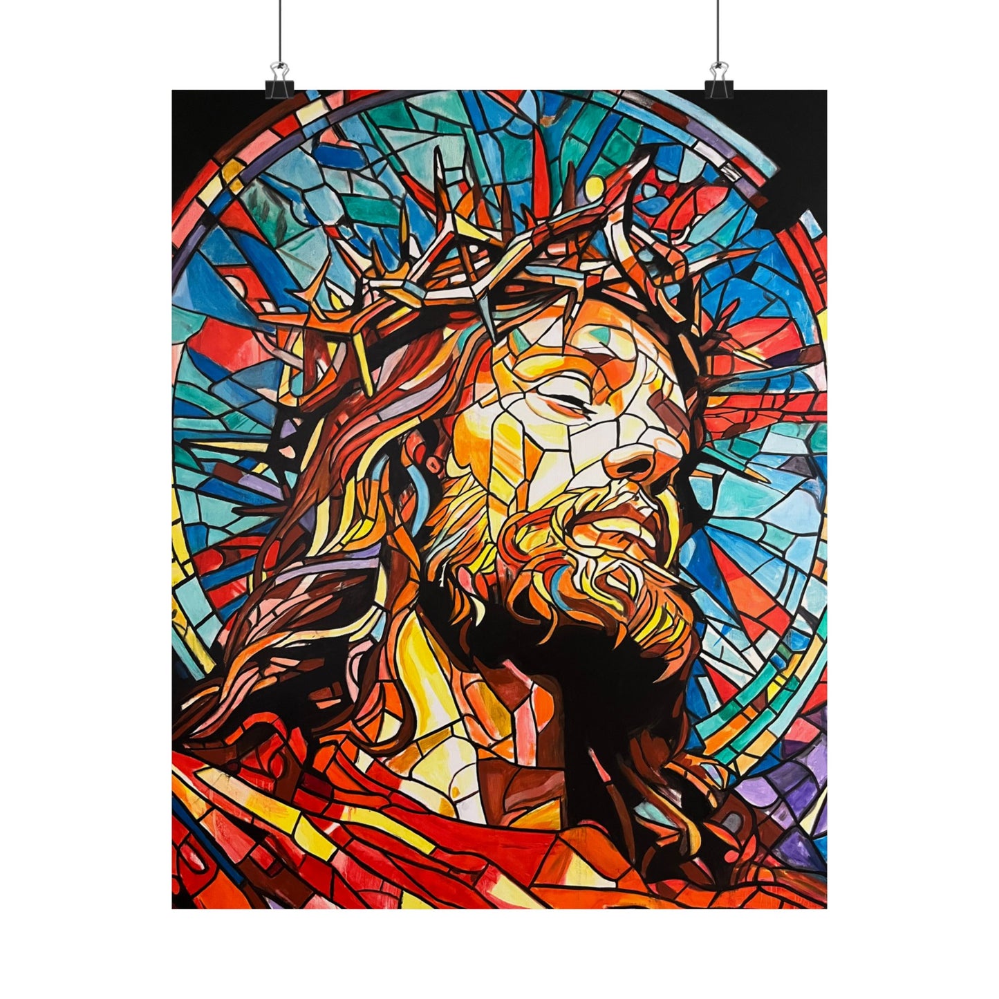 Jesus Christ Painting Poster