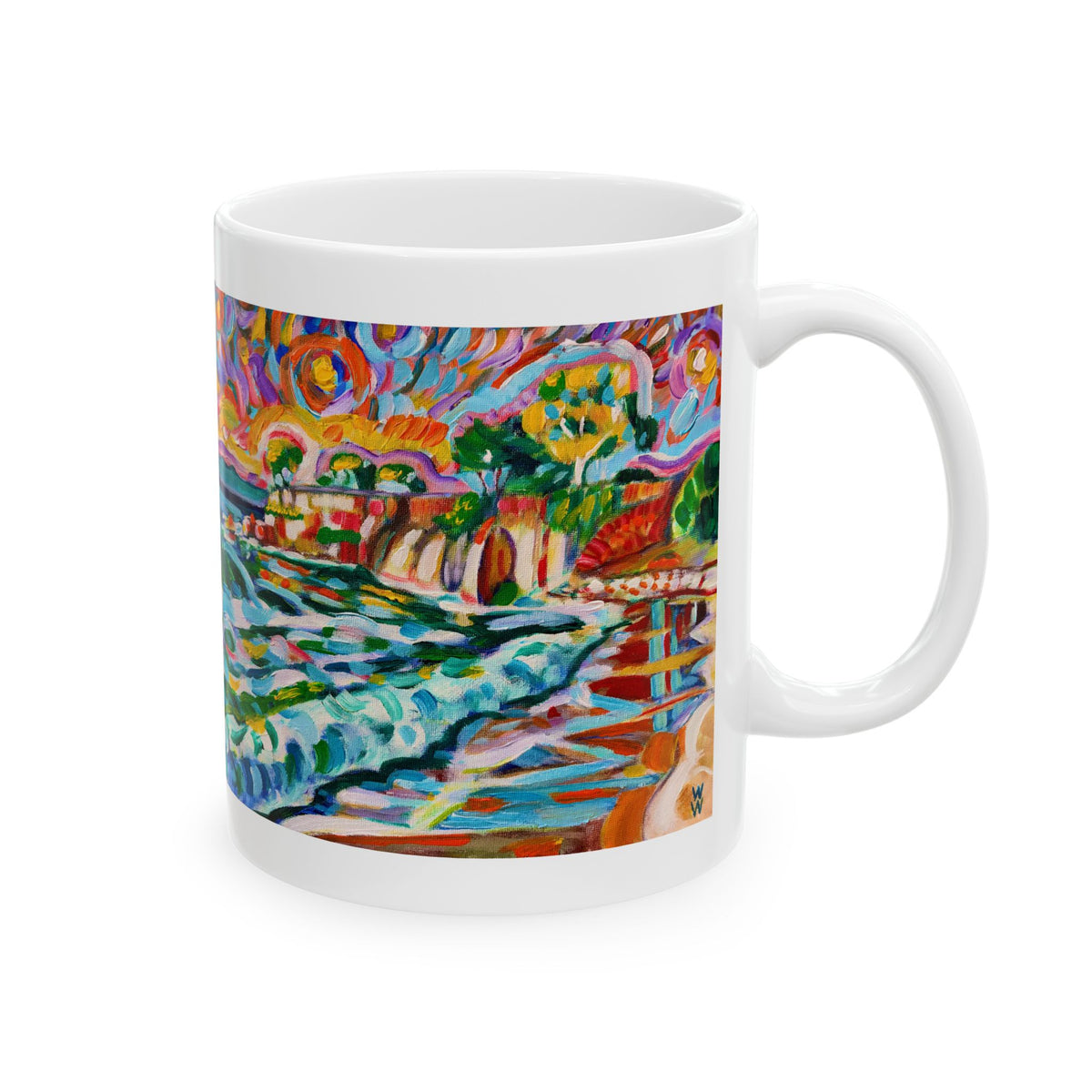 Leadbetter Beach Ceramic Mug