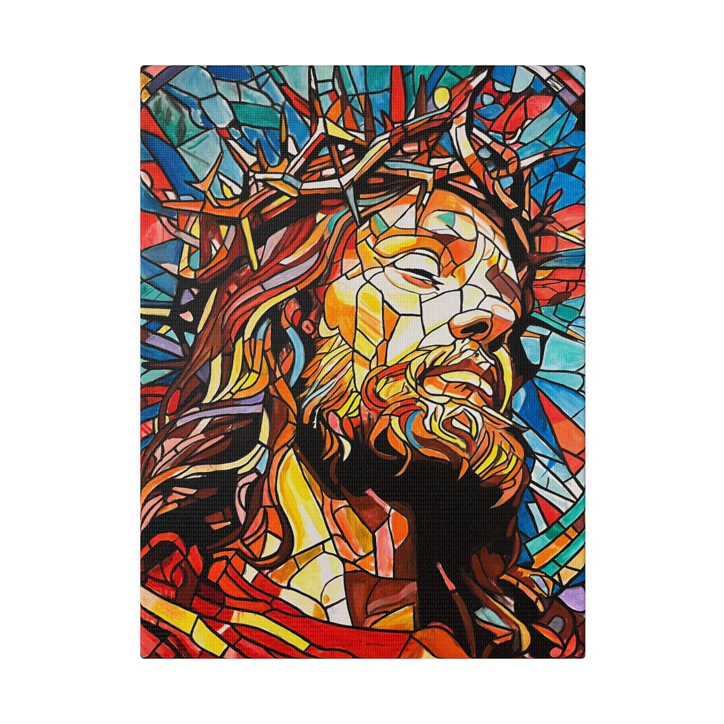 Jesus Christ Painting Canvas Print