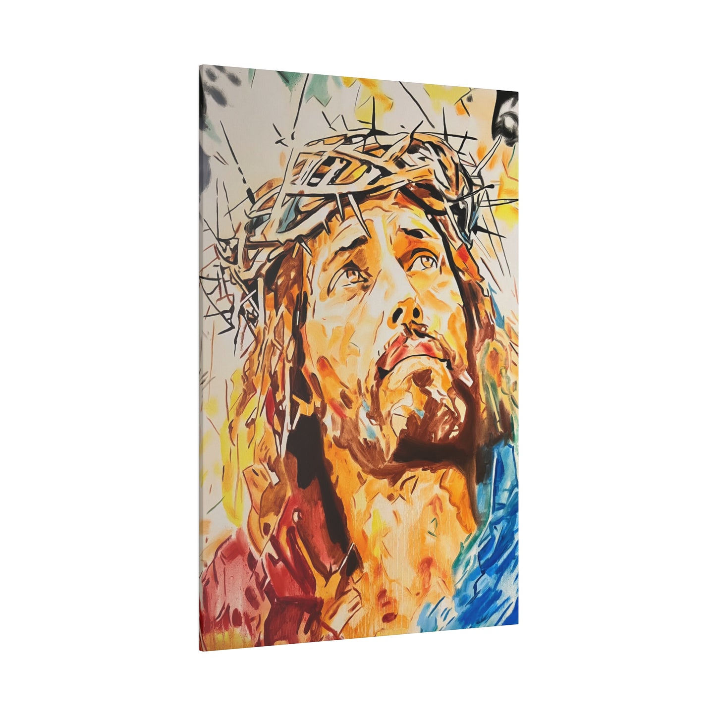 Jesus Christ Painting Canvas Print