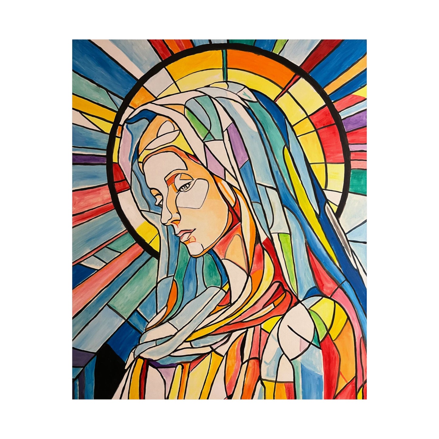 Mary Painting Poster