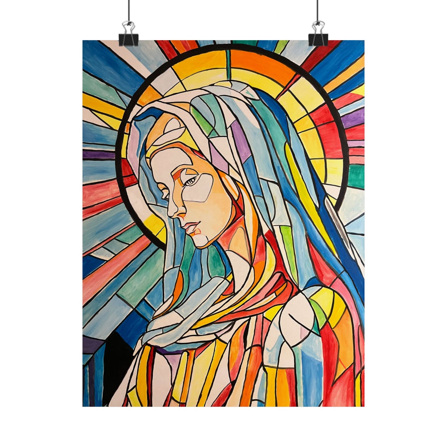 Mary Painting Poster