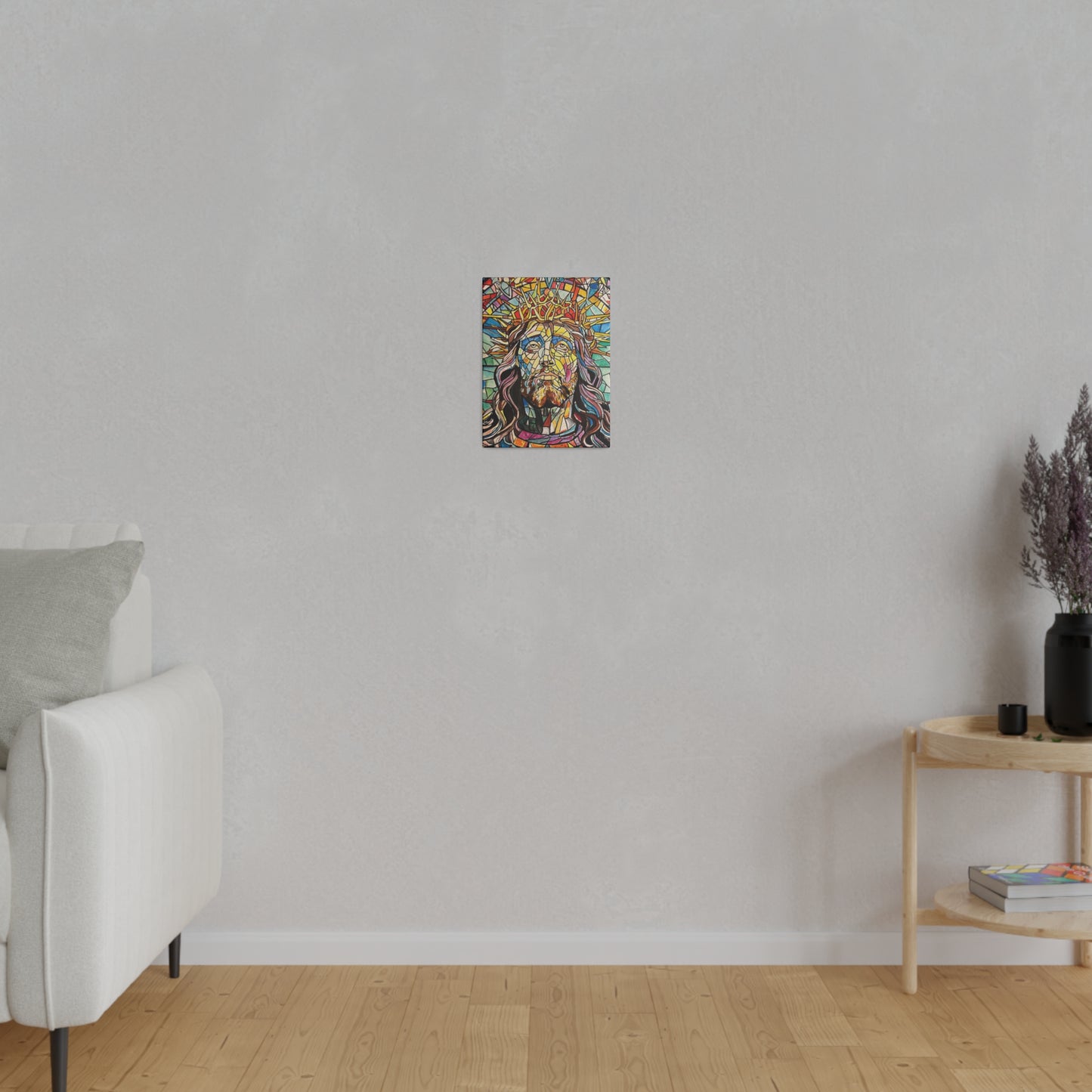 Jesus Painting Canvas Print