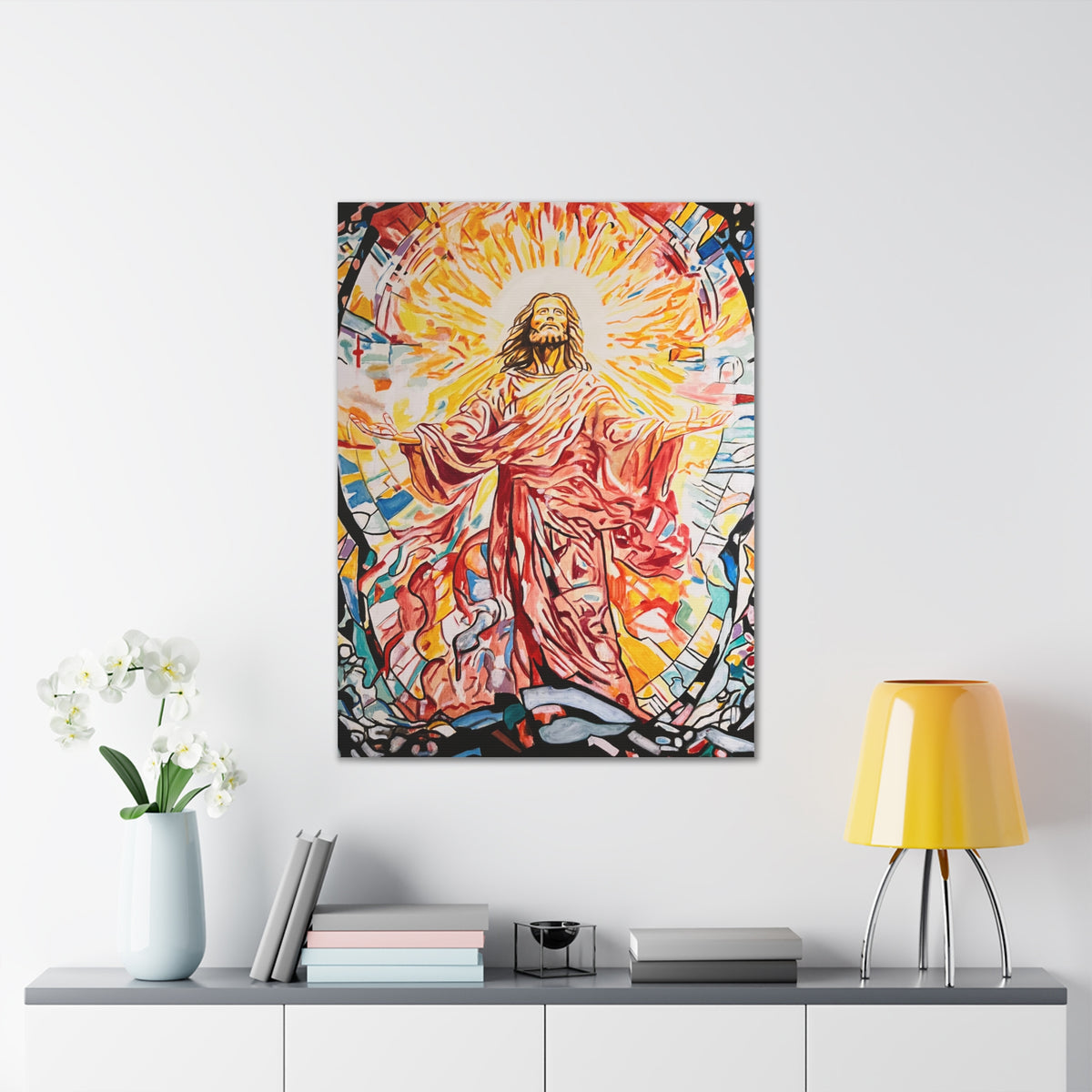 Jesus Christ Savior, Canvas Print