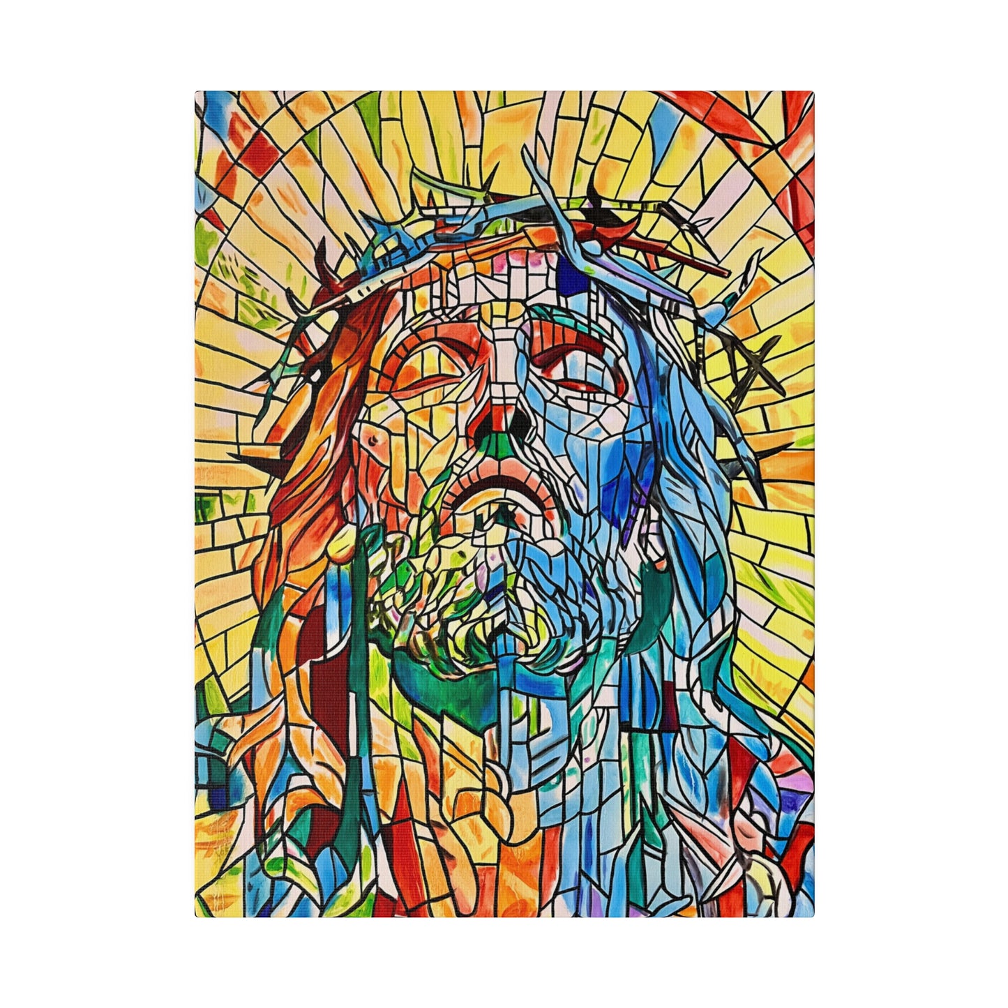 Jesus Christ Painting Canvas Print