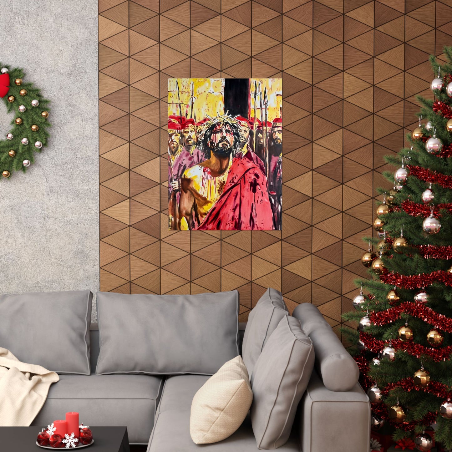 Jesus Christ Painting Poster