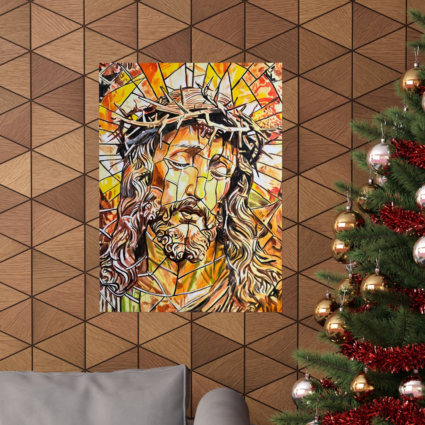 Jesus Christ Painting Poster