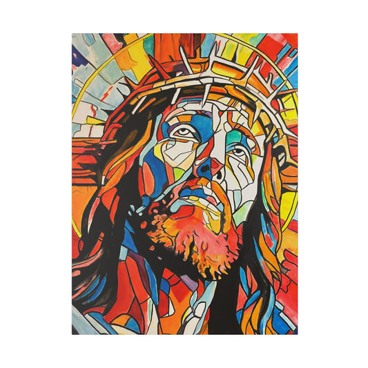 Jesus Christ Painting Canvas Print