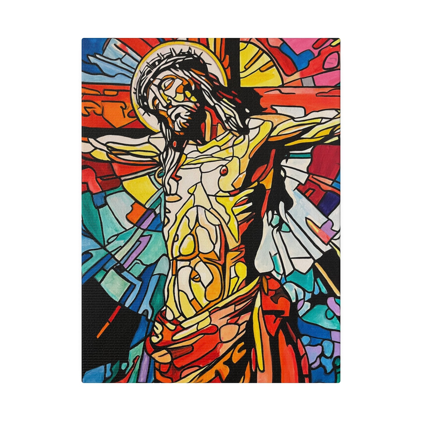 Jesus Christ Painting Canvas Print