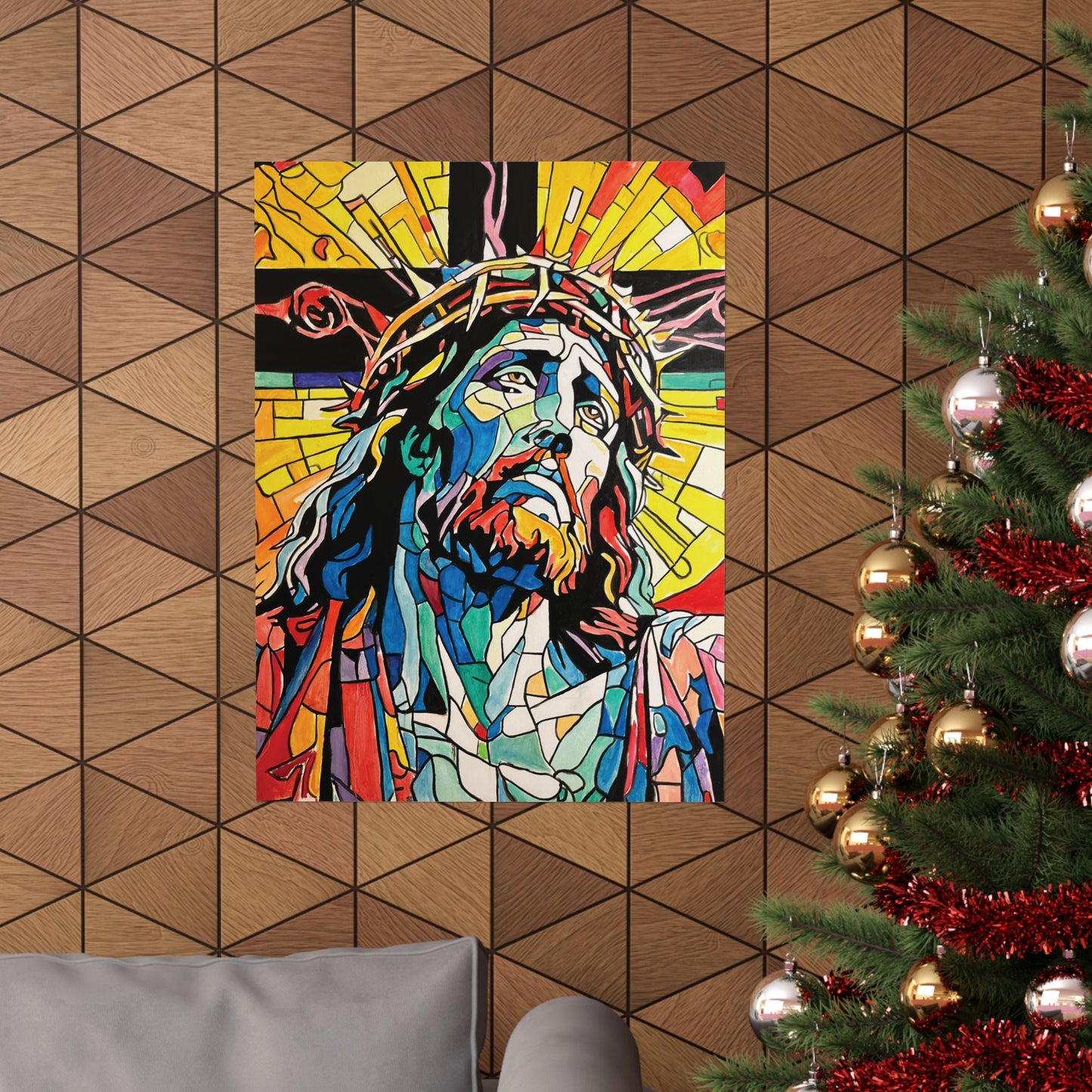 Jesus Painting Poster