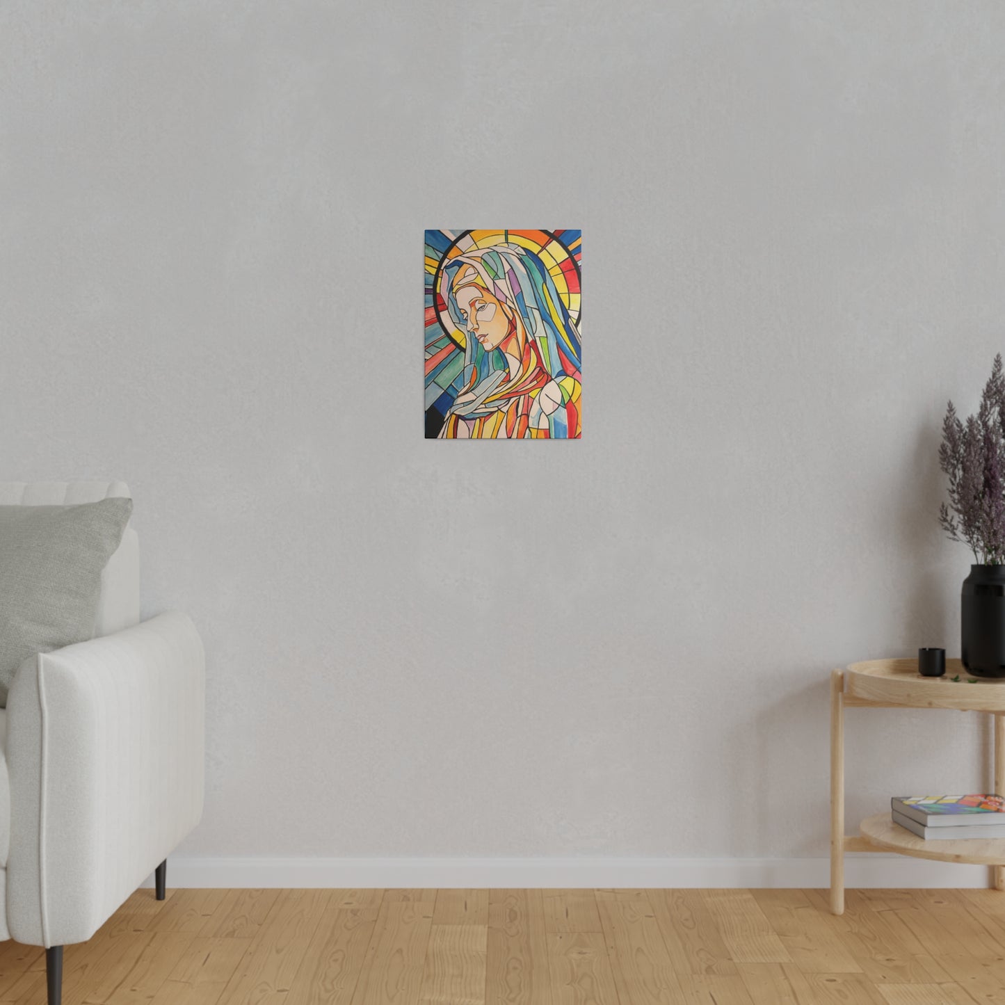 Mary Painting Canvas Print