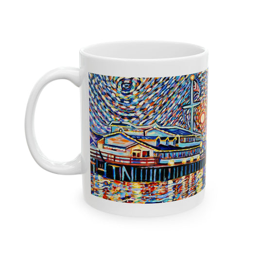Stearns Wharf Ceramic Mug