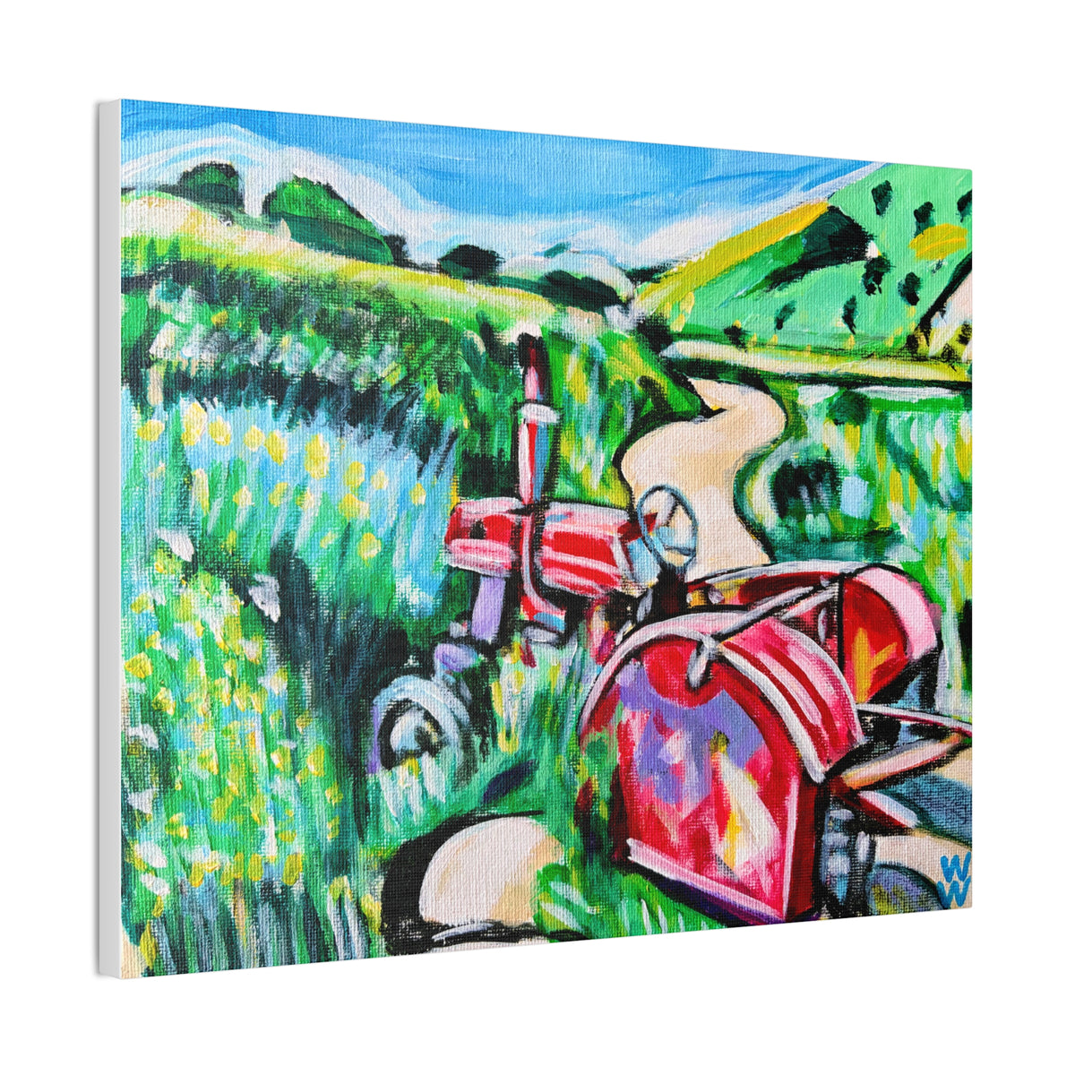 Harmon Canyon, Canvas Print