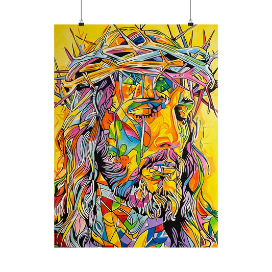 Jesus Christ Painting Poster