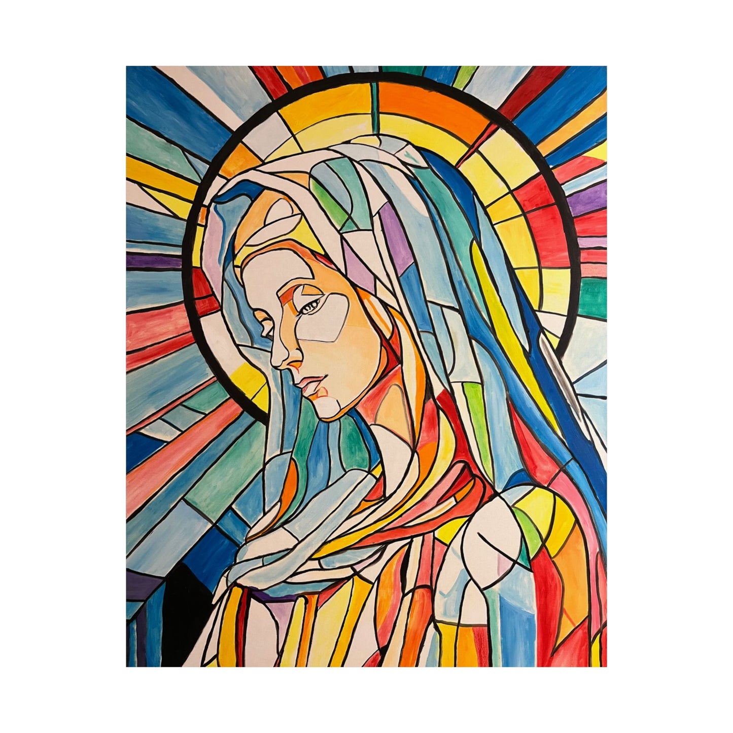 Mary Painting Poster