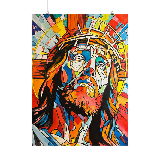 Jesus Christ Painting Poster