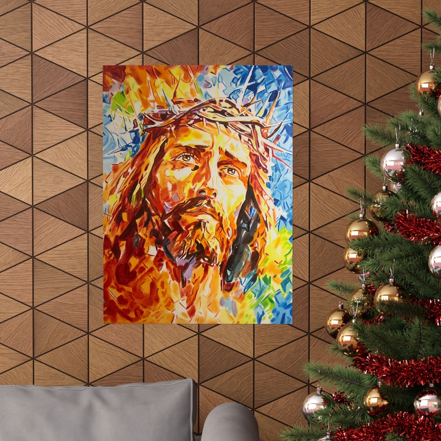 Jesus Christ Painting Poster