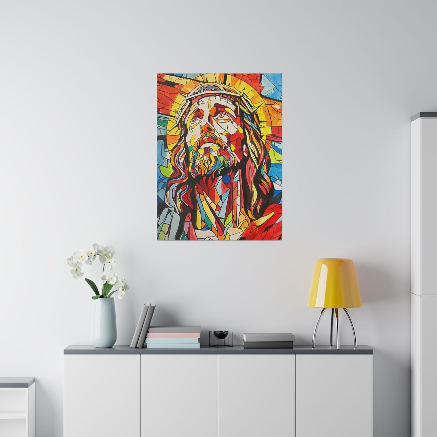 Jesus Christ Painting Canvas Print