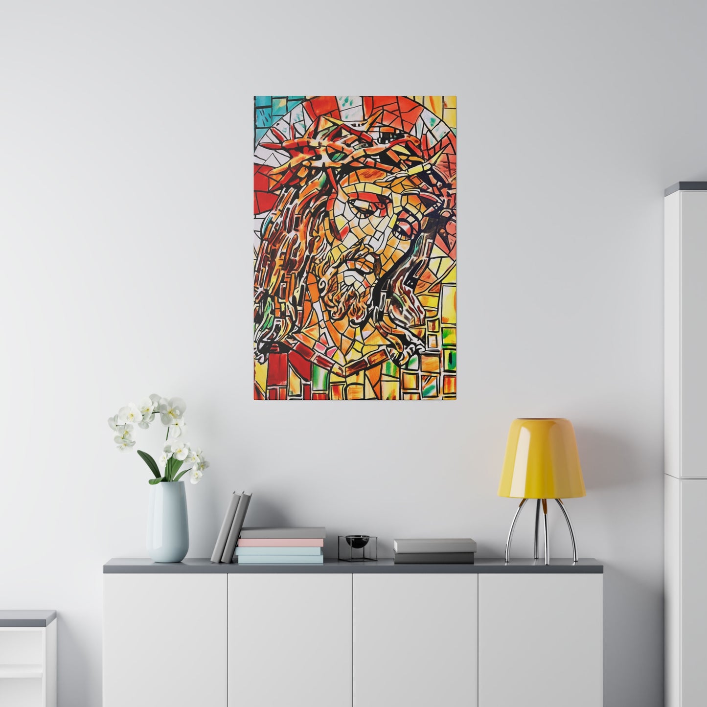 Jesus Christ Painting Canvas Print