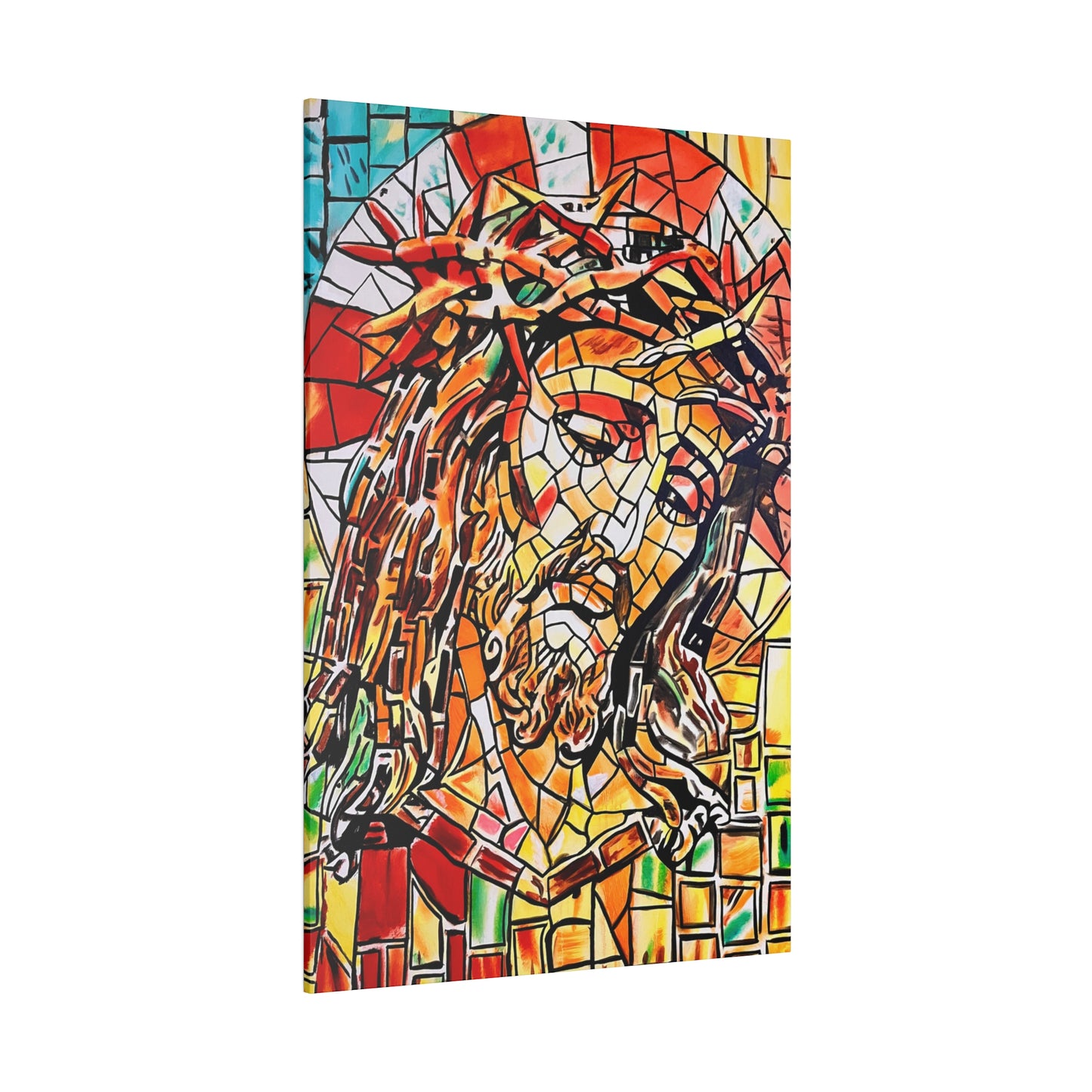 Jesus Christ Painting Canvas Print