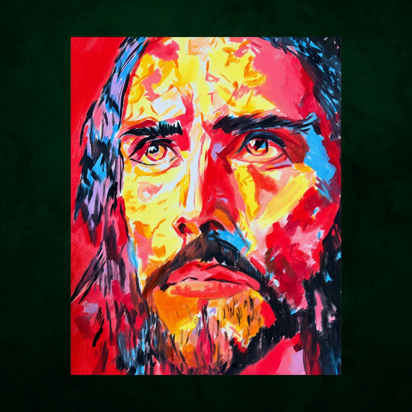 Jesus by Wamantha — Museum-Grade Archival Art Print