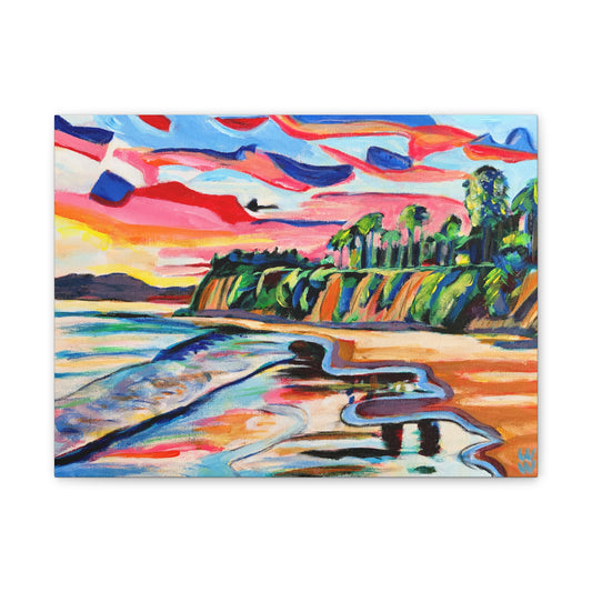 Butterfly Beach, Canvas Print